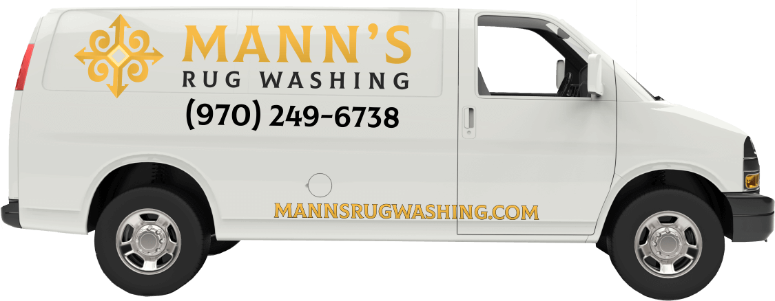 Mann's Rug Washing Van